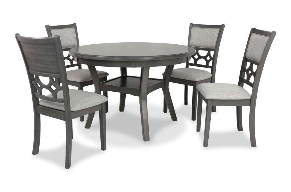 New Classic Furniture - Mitchell 5 Pc Dining Set-Cherry - D1763-50S-CHY veiw 1