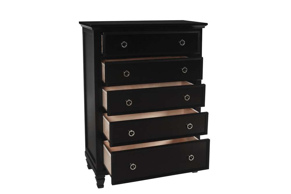 New Classic Furniture - Tamarack Chest- Black - BB044B-070 veiw 2