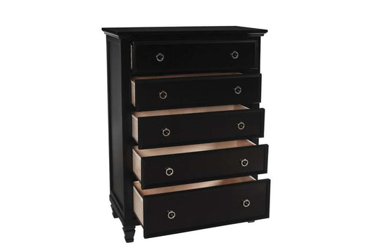 New Classic Furniture - Tamarack Chest- Black - BB044B-070 veiw 2