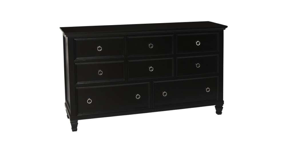 New Classic Furniture - Tamarack Dresser- Black - BB044B-050 veiw 1