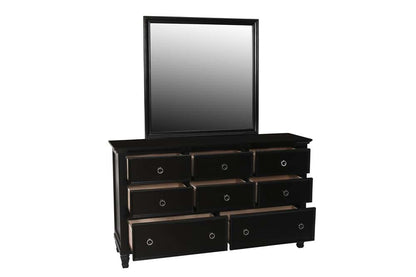 New Classic Furniture - Tamarack Dresser- Black - BB044B-050 veiw 2