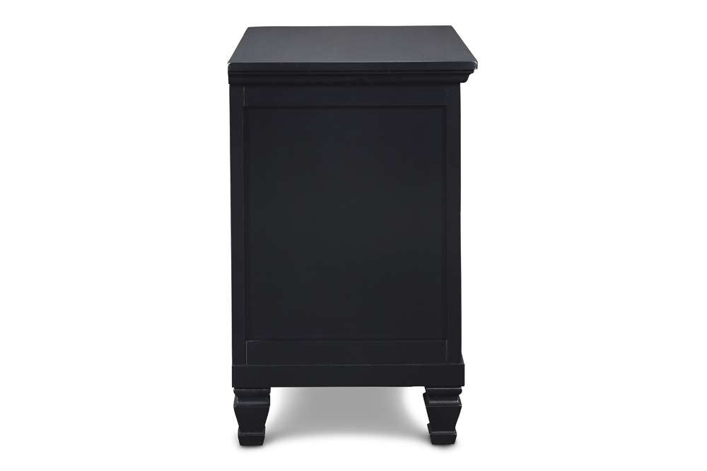 New Classic Furniture - Tamarack Nightstand- Black - BB044B-040 veiw 3