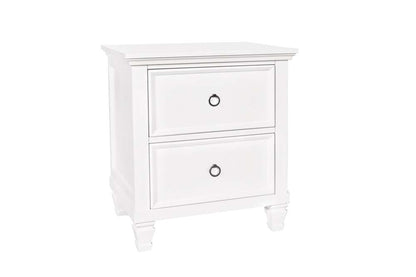 New Classic Furniture - Tamarack Nightstand- White - BB044W-040 veiw 1