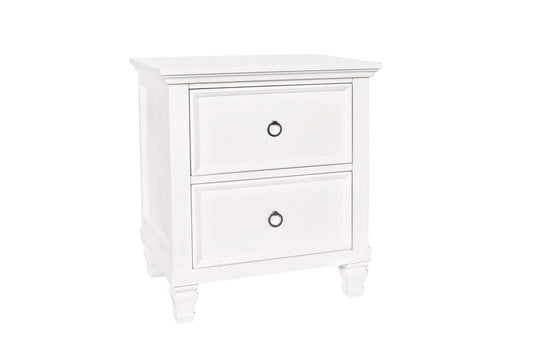 New Classic Furniture - Tamarack Nightstand- White - BB044W-040 veiw 1