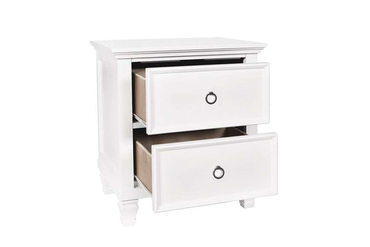 New Classic Furniture - Tamarack Nightstand- White - BB044W-040 veiw 2