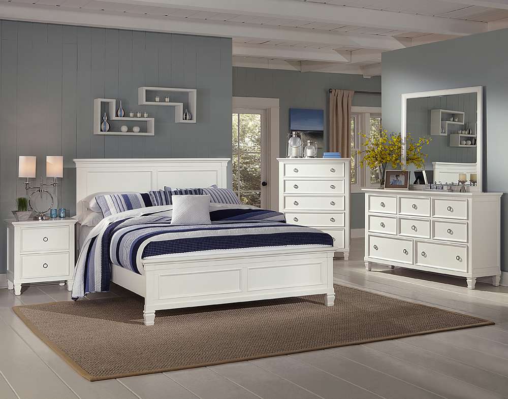 New Classic Furniture - Tamarack Nightstand- White - BB044W-040 veiw 5