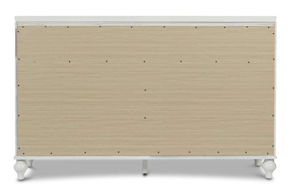 New Classic Furniture - Valentino Dresser-White - BA9698W-050 veiw 5