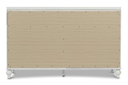 New Classic Furniture - Valentino Dresser-White - BA9698W-050 veiw 5