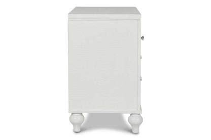 New Classic Furniture - Valentino Nightstand-White - BA9698W-040 veiw 3