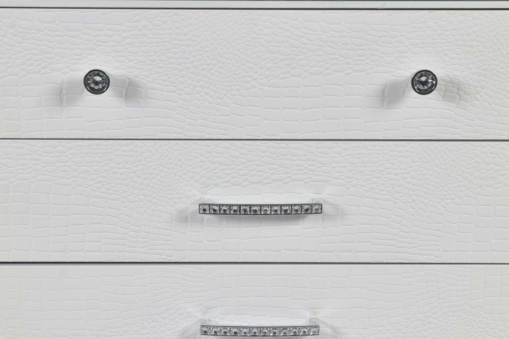 New Classic Furniture - Valentino Nightstand-White - BA9698W-040 veiw 4