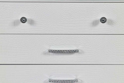 New Classic Furniture - Valentino Nightstand-White - BA9698W-040 veiw 4