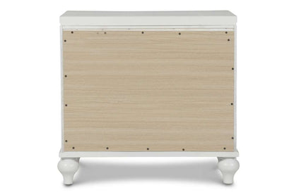 New Classic Furniture - Valentino Nightstand-White - BA9698W-040 veiw 5