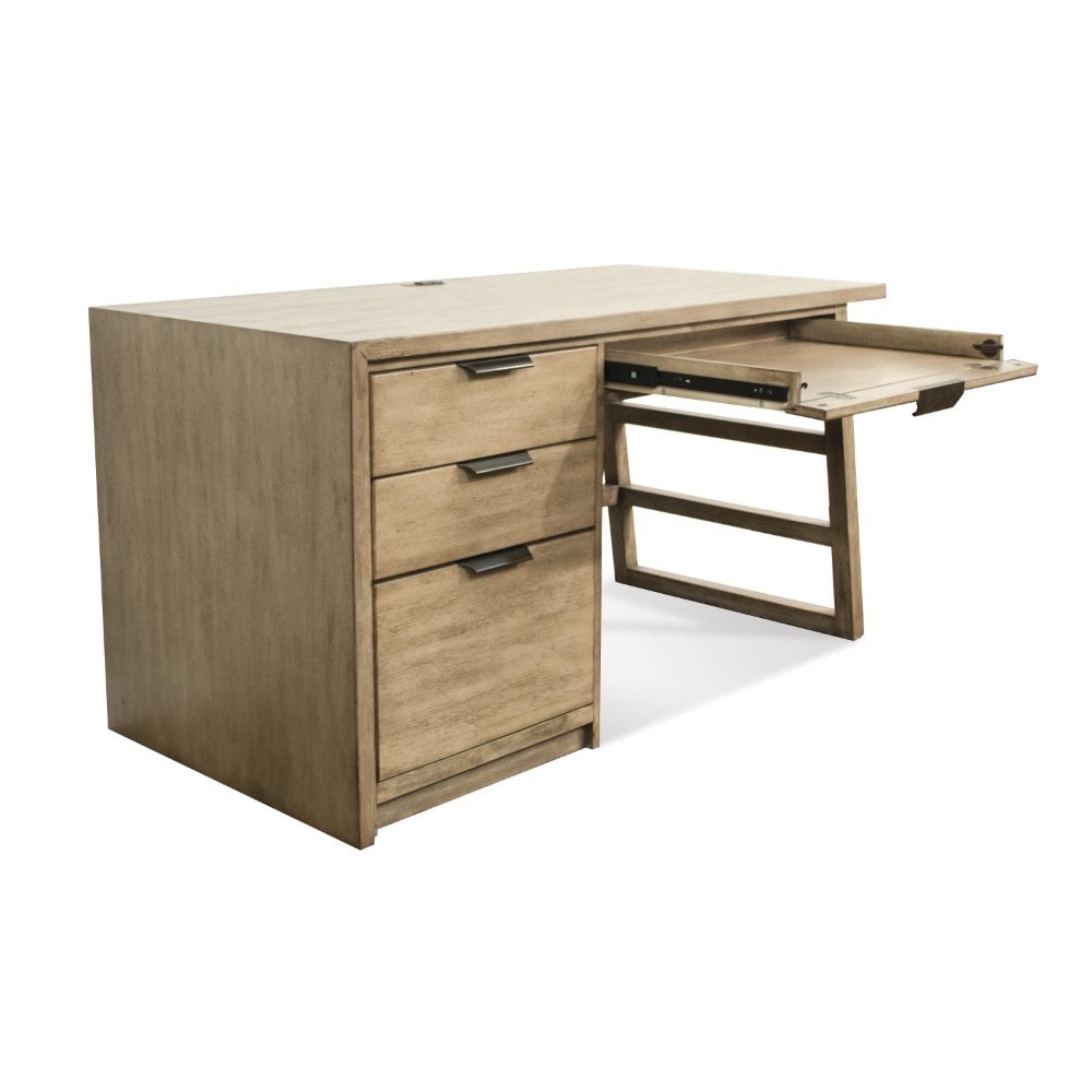 Riverside Furniture - Perspectives Single Pedestal Desk - 28130 veiw 2
