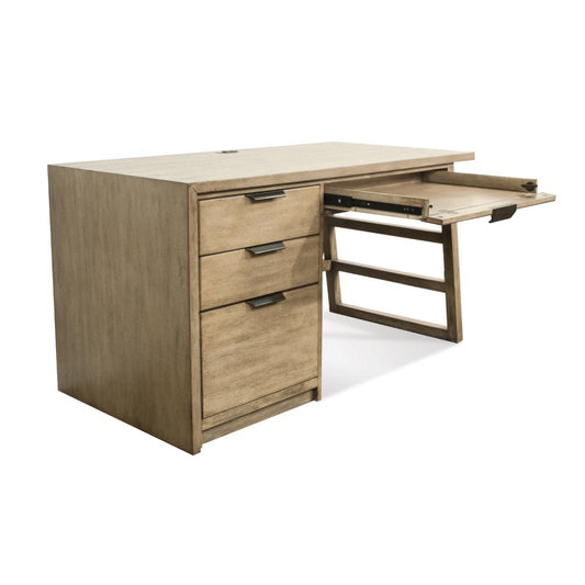 Riverside Furniture - Perspectives Single Pedestal Desk - 28130 veiw 2