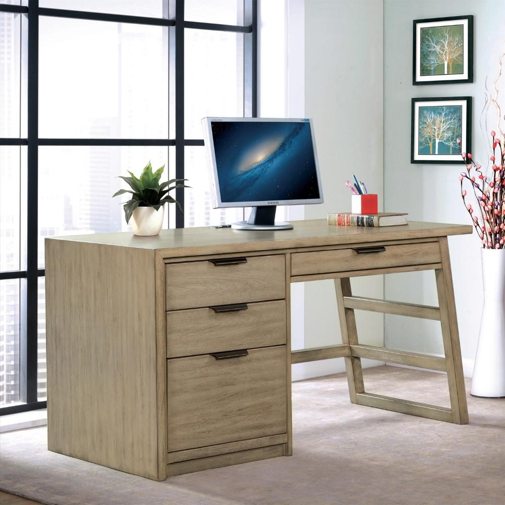 Riverside Furniture - Perspectives Single Pedestal Desk - 28130 veiw 4