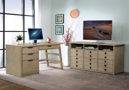 Riverside Furniture - Perspectives Single Pedestal Desk - 28130 veiw 5