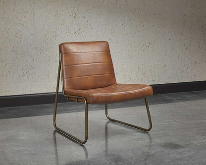 Sunpan - Irongate Anton Lounge Chair - Bravo Cognac - 104843 veiw 5