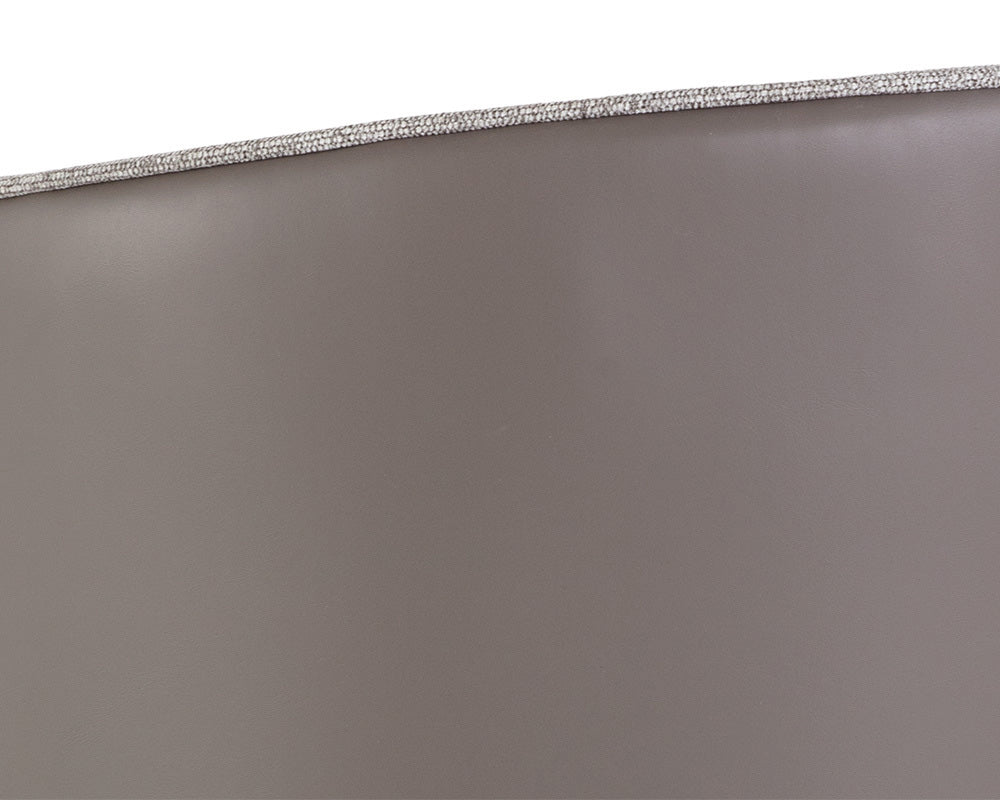 Sunpan - Ikon Asher Dining Armchair - Flint Grey / Napa Taupe - 103148_CLOSEOUT view 6