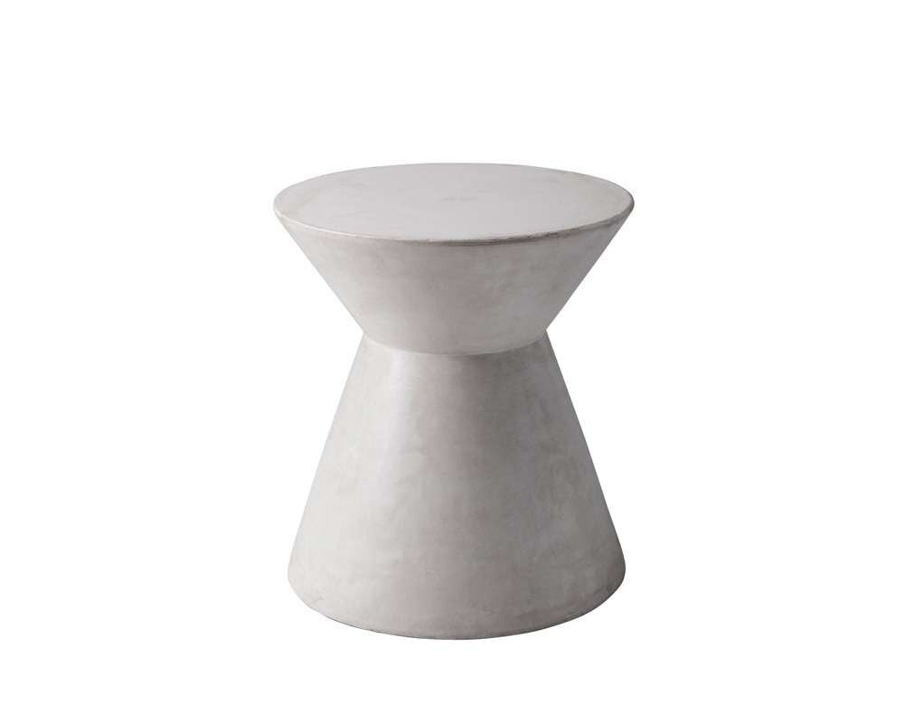 Sunpan - MIXT Astley End Table - White - 78016 veiw 1
