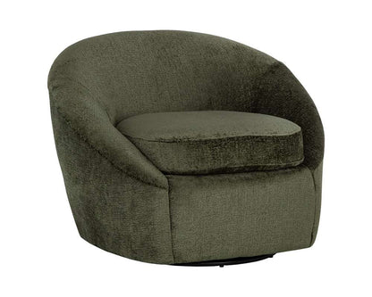 Sunpan - Domestic Bliss Swivel Lounge Chair - Bergen Olive - 111410 veiw 1