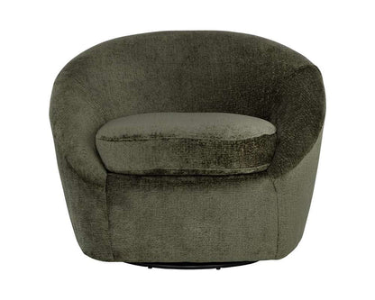 Sunpan - Domestic Bliss Swivel Lounge Chair - Bergen Olive - 111410 veiw 2