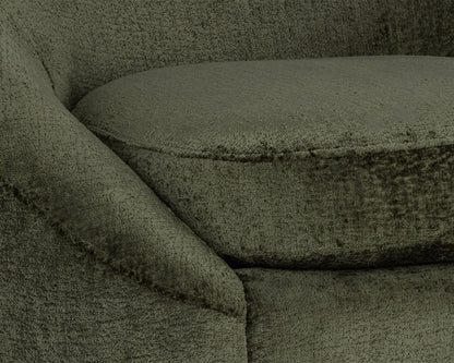 Sunpan - Domestic Bliss Swivel Lounge Chair - Bergen Olive - 111410 view 5