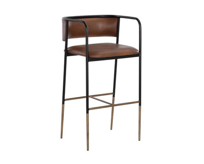 Sunpan - Brenan Barstool - Bravo Cognac - 108095 veiw 1