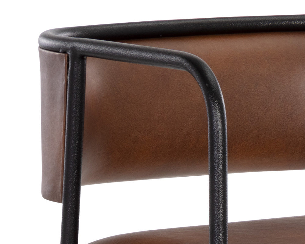 Sunpan - Brenan Barstool - Bravo Cognac - 108095 view 5