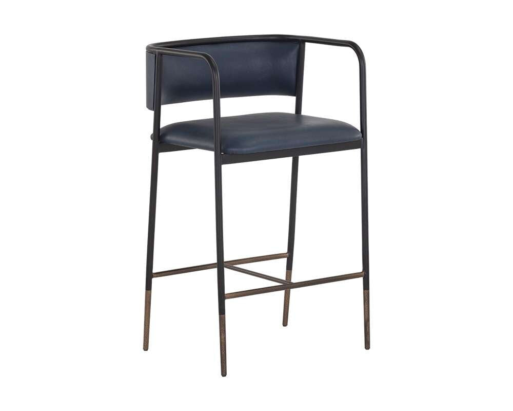 Sunpan - Brenan Counter Stool - Bravo Admiral - 106720 veiw 1