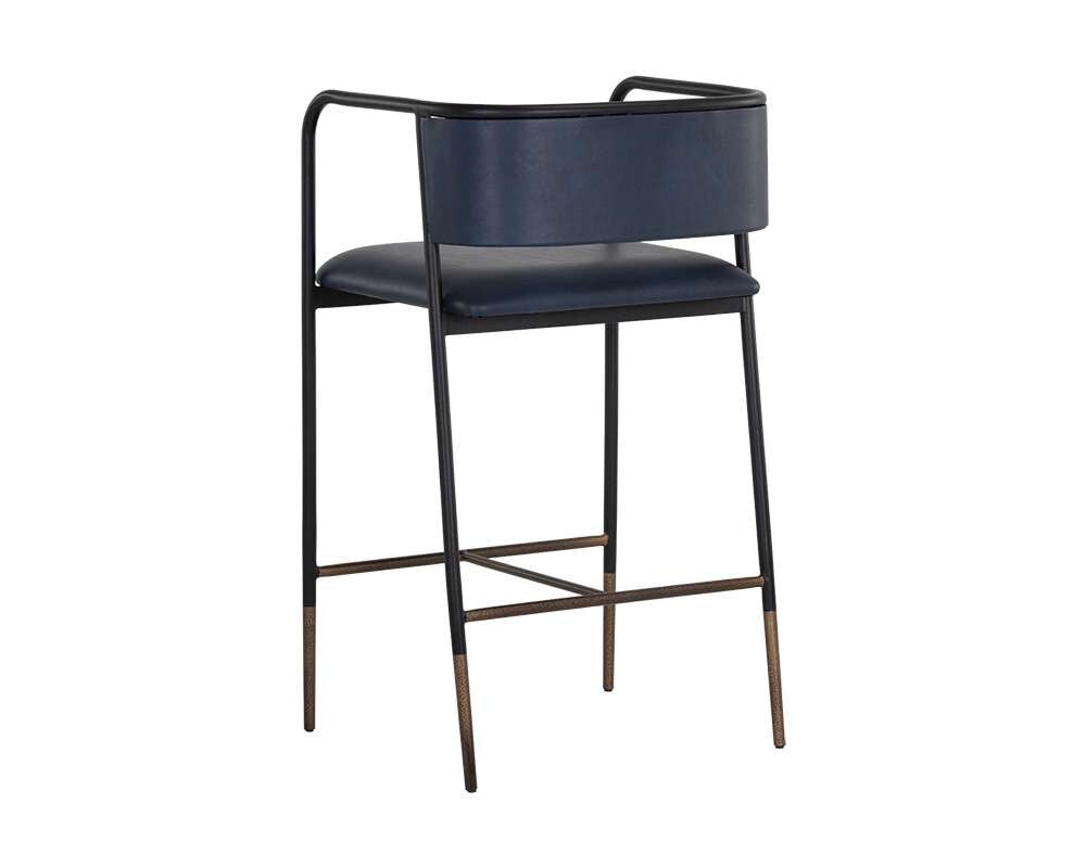 Sunpan - Brenan Counter Stool - Bravo Admiral - 106720 veiw 3