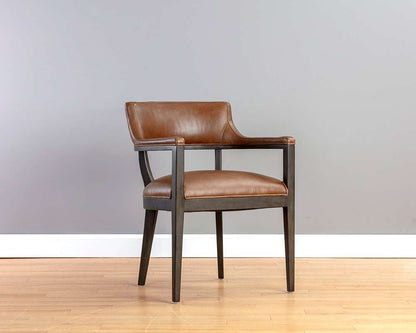 Sunpan - Westport Brylea Dining Armchair - Brown - Shalimar Tobacco Leather - 110523 view 5