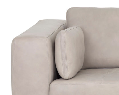Sunpan - Irongate Burr Sofa - Bali Bone Leather - 106598 view 6