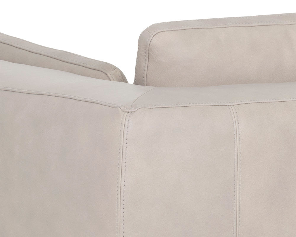 Sunpan - Irongate Burr Sofa - Bali Bone Leather - 106598 view 7