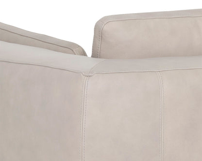 Sunpan - Irongate Burr Sofa - Bali Bone Leather - 106598 view 7