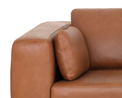 Sunpan - Irongate Burr Sofa - Behike Saddle Leather - 106139 view 5