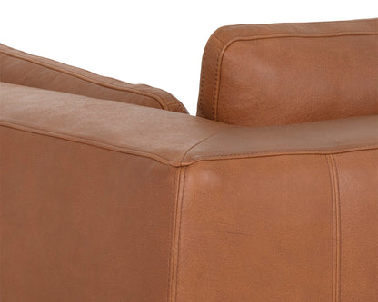 Sunpan - Irongate Burr Sofa - Behike Saddle Leather - 106139 view 7
