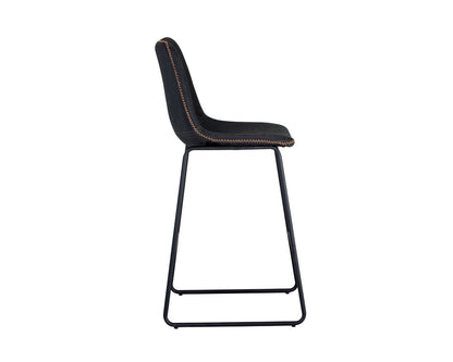 Sunpan - Cal Counter Stool - Antique Black (Set Of 2) - 104961 view 2