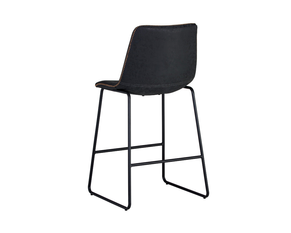 Sunpan - Cal Counter Stool - Antique Black (Set Of 2) - 104961 view 3