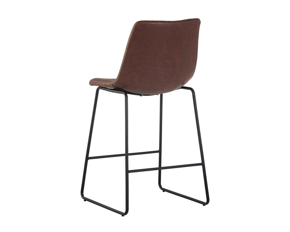 Sunpan - Cal Counter Stool - Antique Brown (Set Of 2) - 104036 view 3