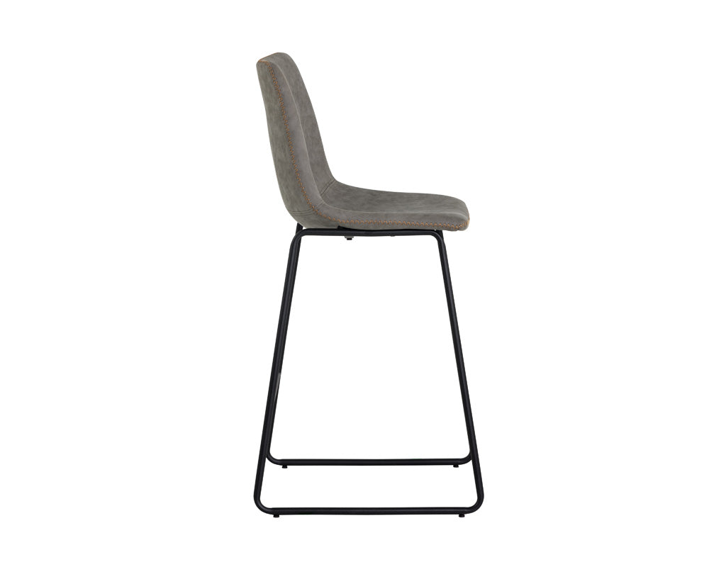 Sunpan - Cal Counter Stool - Antique Grey (Set Of 2) - 104039 view 2