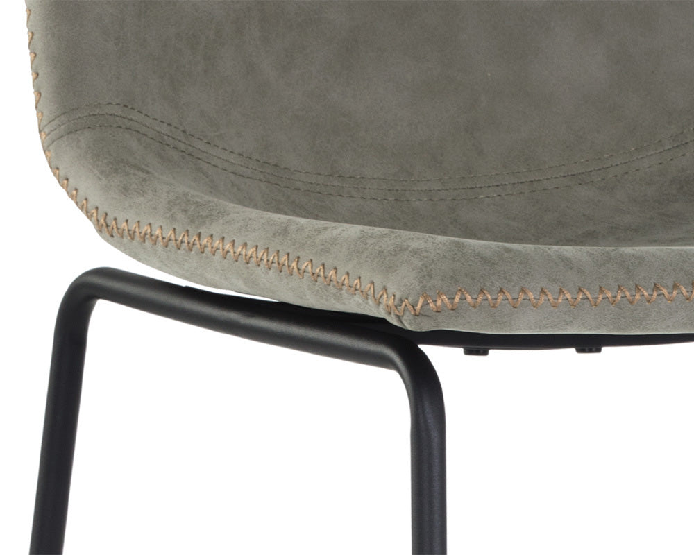 Sunpan - Cal Counter Stool - Antique Grey (Set Of 2) - 104039 view 5