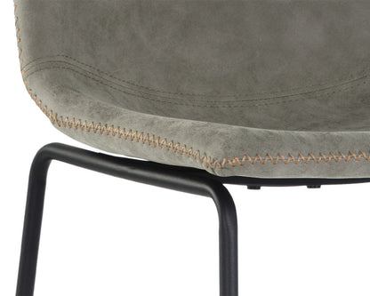 Sunpan - Cal Counter Stool - Antique Grey (Set Of 2) - 104039 view 5
