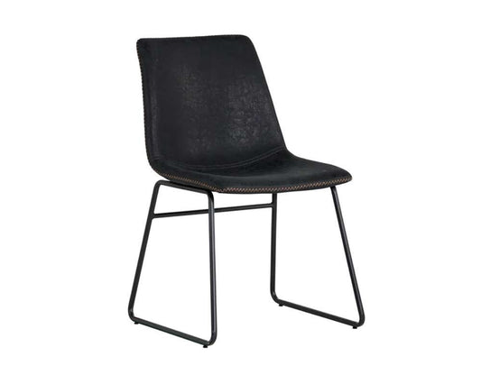 Sunpan - Cal Dining Chair - Antique Black (Set Of 2) - 104035 veiw 1