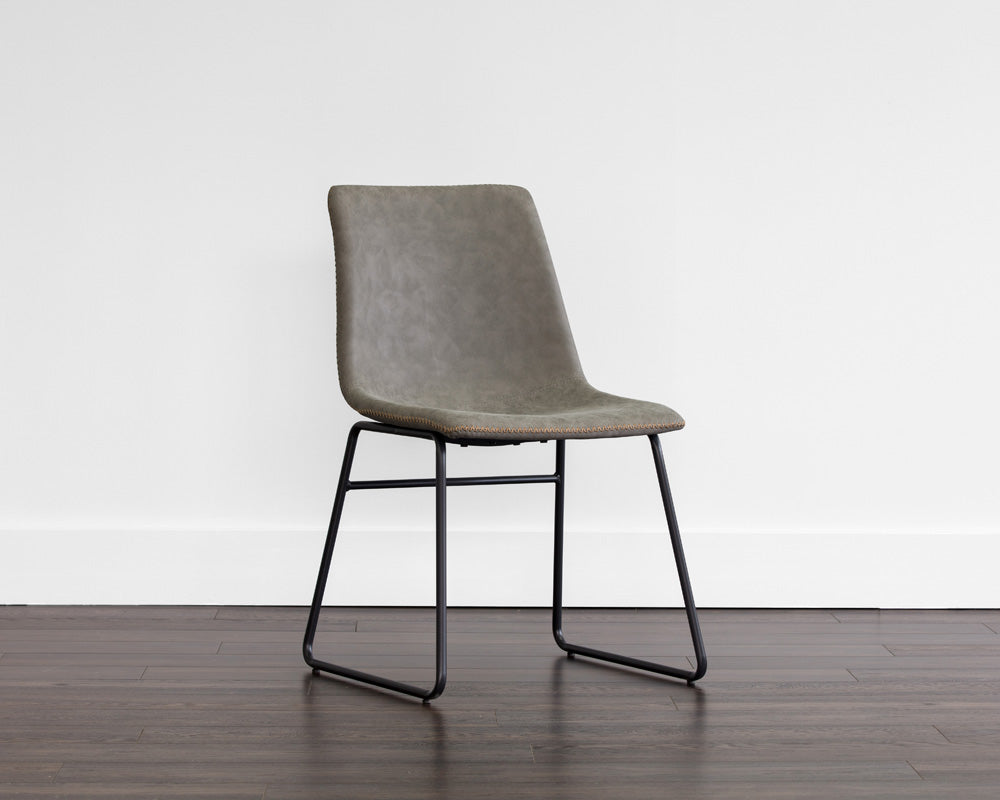 Sunpan - Cal Dining Chair - Antique Grey (Set Of 2) - 104211 view 5