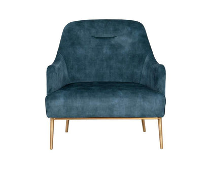 Sunpan - Cameron Lounge Chair - Nono Petrol - 106594 veiw 2