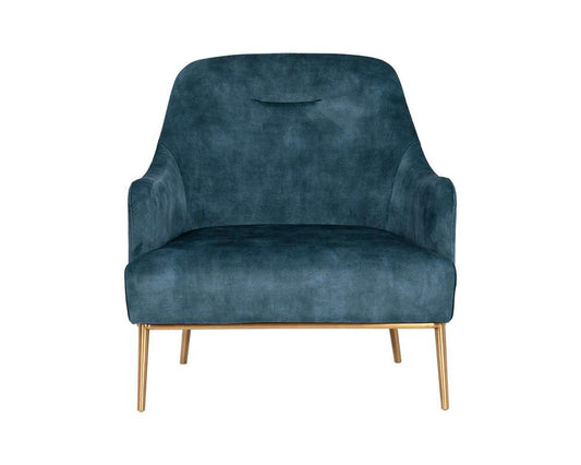 Sunpan - Cameron Lounge Chair - Nono Petrol - 106594 veiw 2