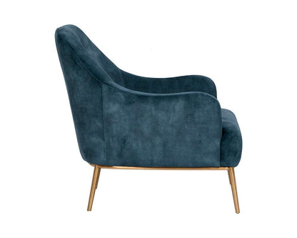 Sunpan - Cameron Lounge Chair - Nono Petrol - 106594 veiw 3