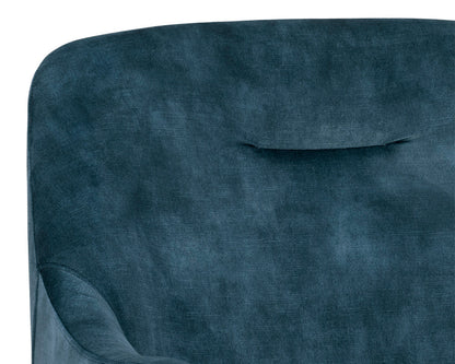 Sunpan - Cameron Lounge Chair - Nono Petrol - 106594 view 7