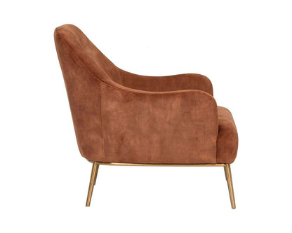 Sunpan - Cameron Lounge Chair - Nono Rust - 106400 veiw 3