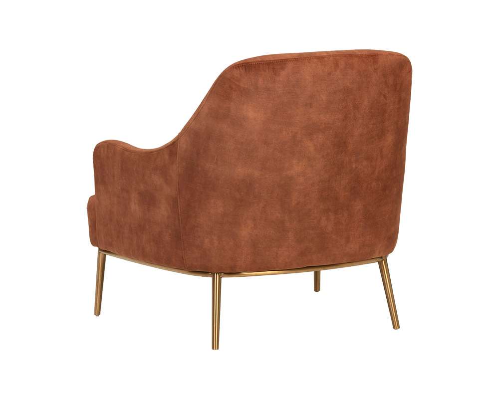 Sunpan - Cameron Lounge Chair - Nono Rust - 106400 veiw 4